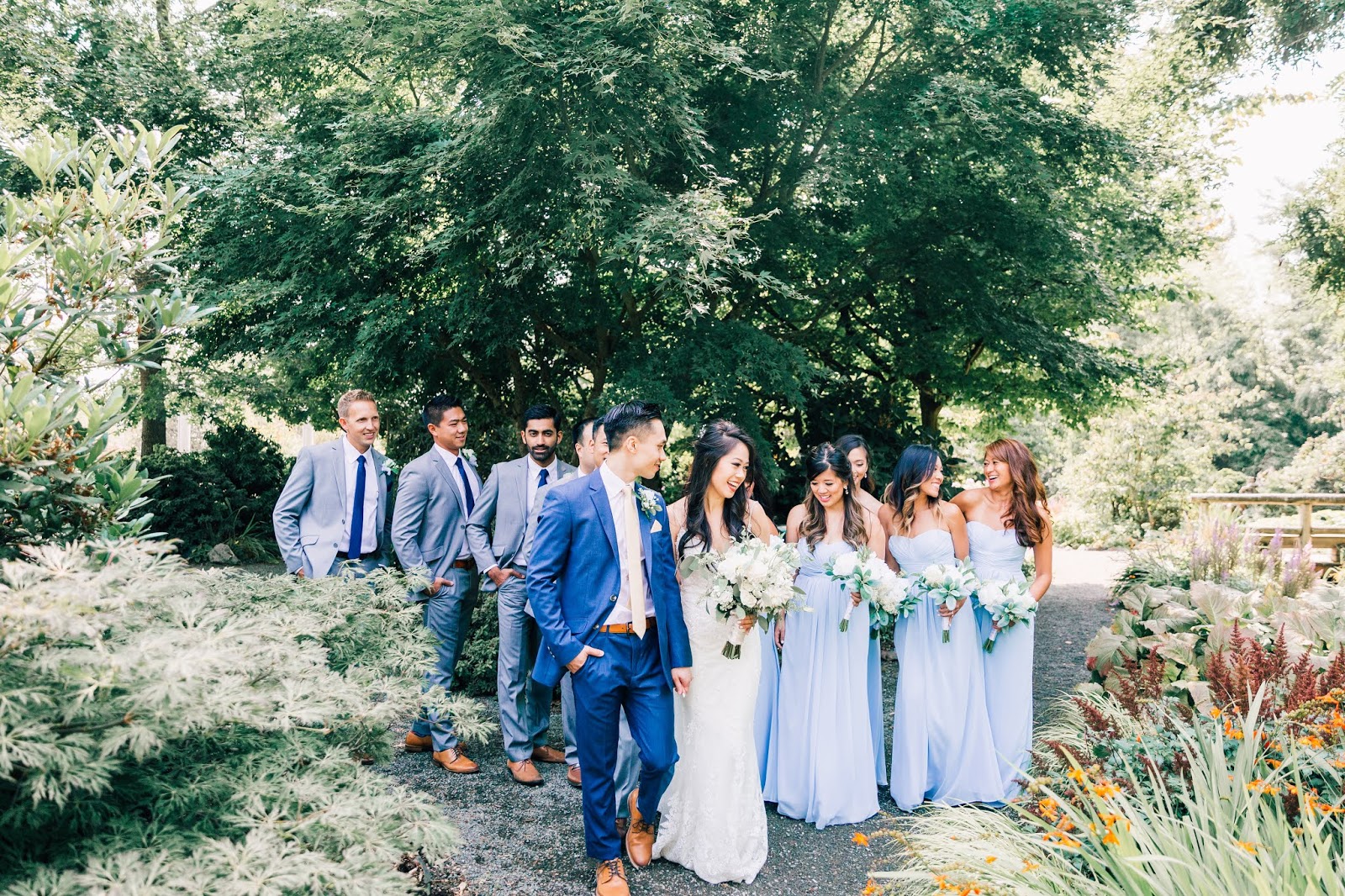 Botanical Garden Wedding by Seattle Wedding Photographers Something Minted Photography