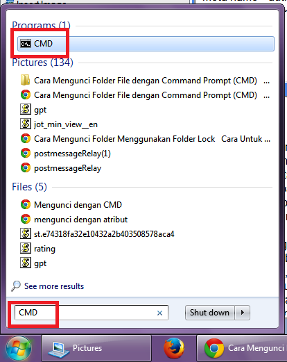 Mengunci Folder Dengan CMD ~ Master of Google