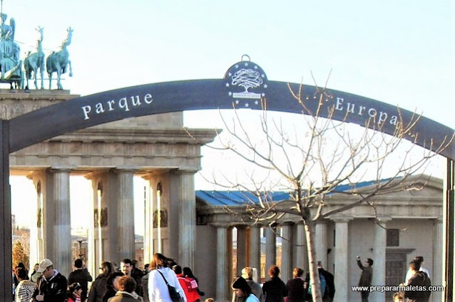 Entrada Parque Europa de Torrejón gratis