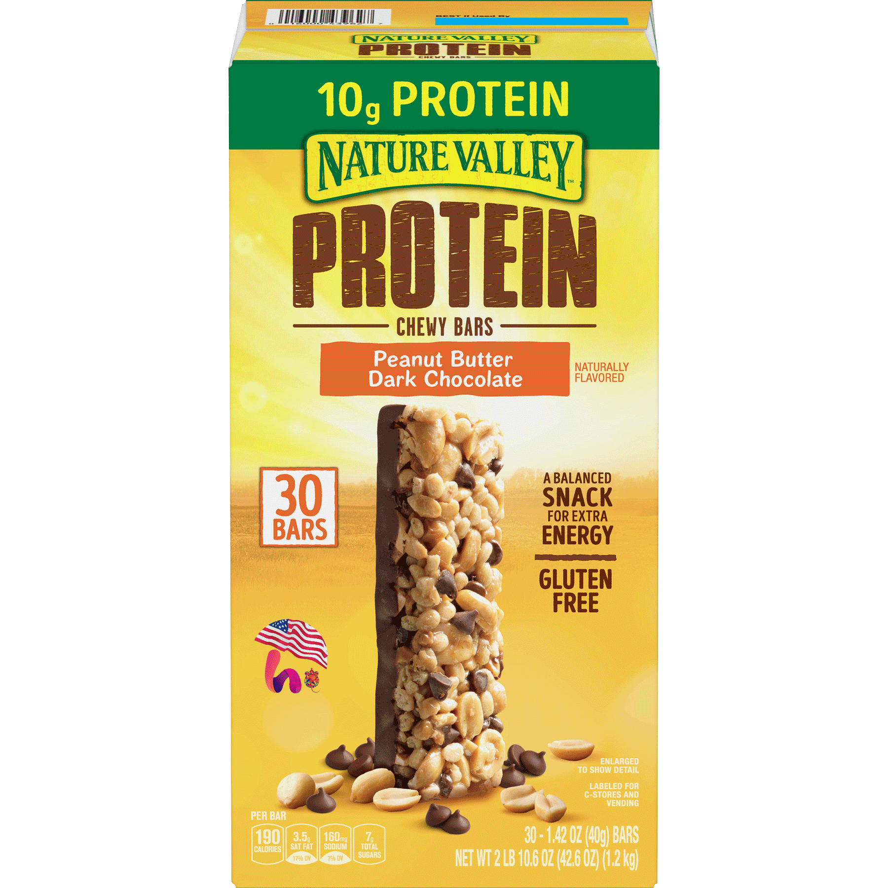 Thanh năng lượng protein bar Nature Valley