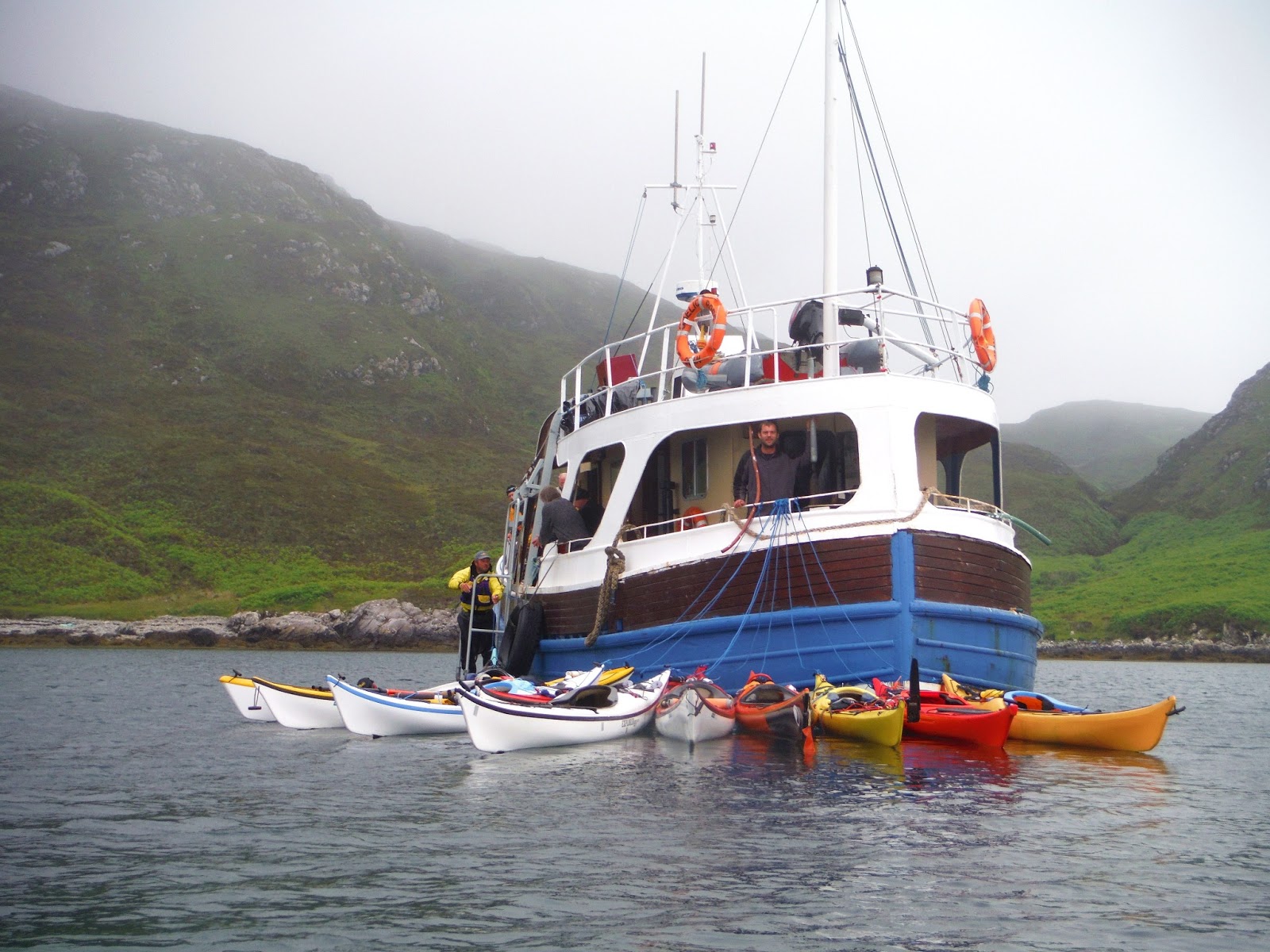 Scotland Outside Sea Kayaking off The Islands of Uist and The Shiant