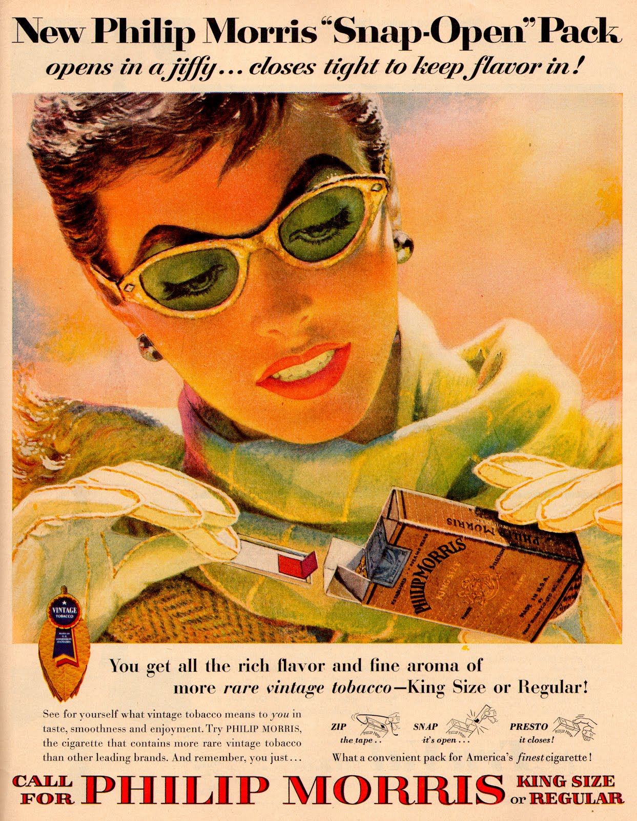 Cigarette Ads  in 1950 s  vintage everyday