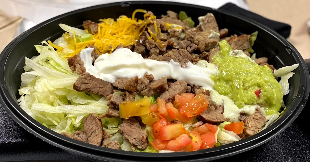 GREAT EATS HAWAII LOW CARB TACO BELL STEAK POWER BOWL