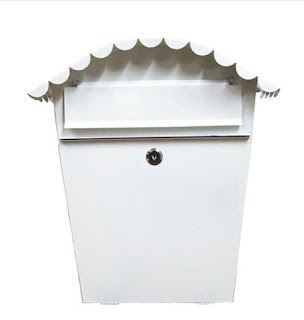 ang pao box white letter box