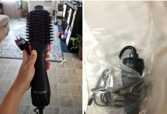 Revlon Hair Dryer And Volumizer Hot Air Brush Revlon Hair Dryer And Volumizer Hot Air Brush
