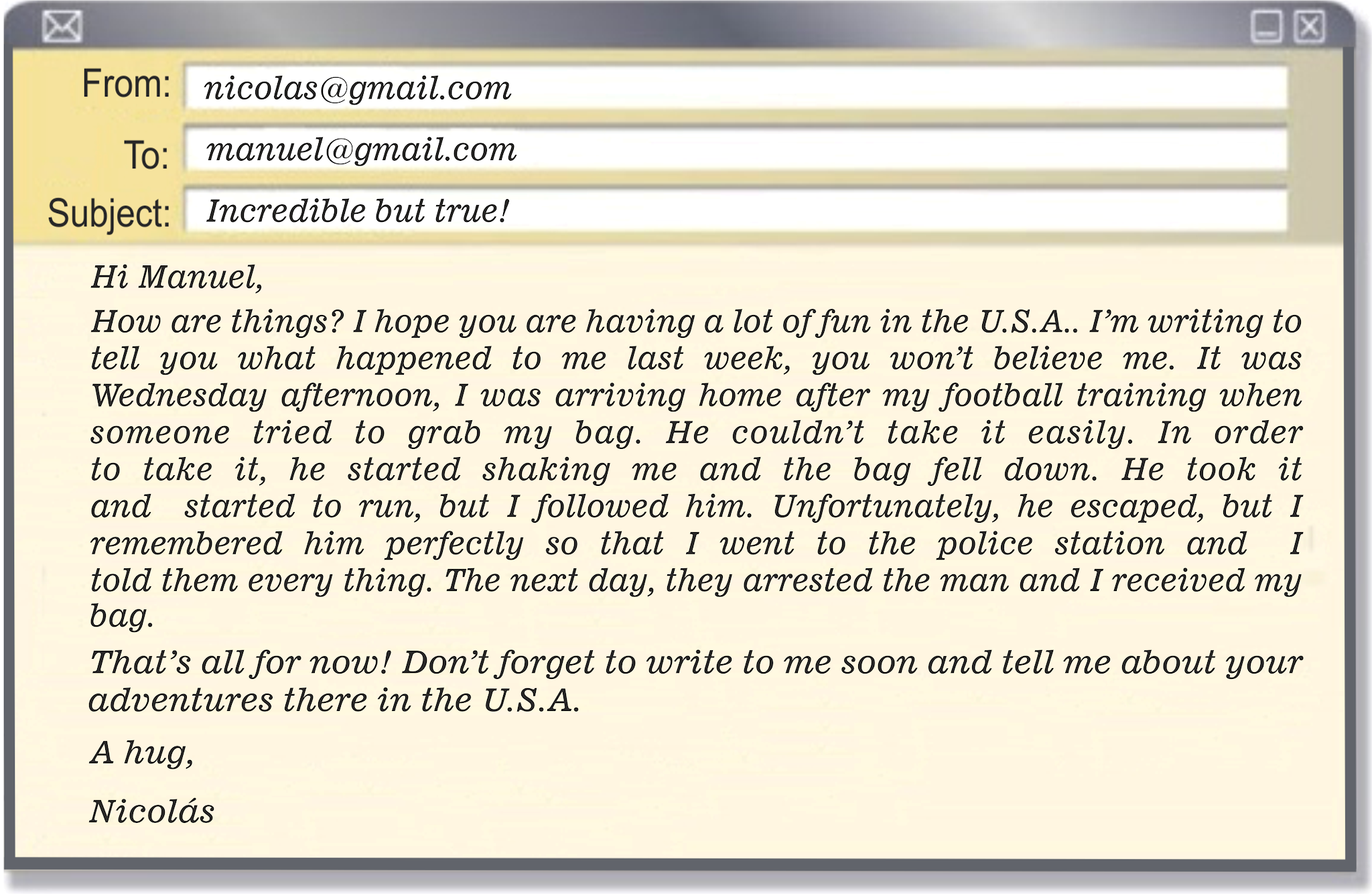 what does write a composition mean