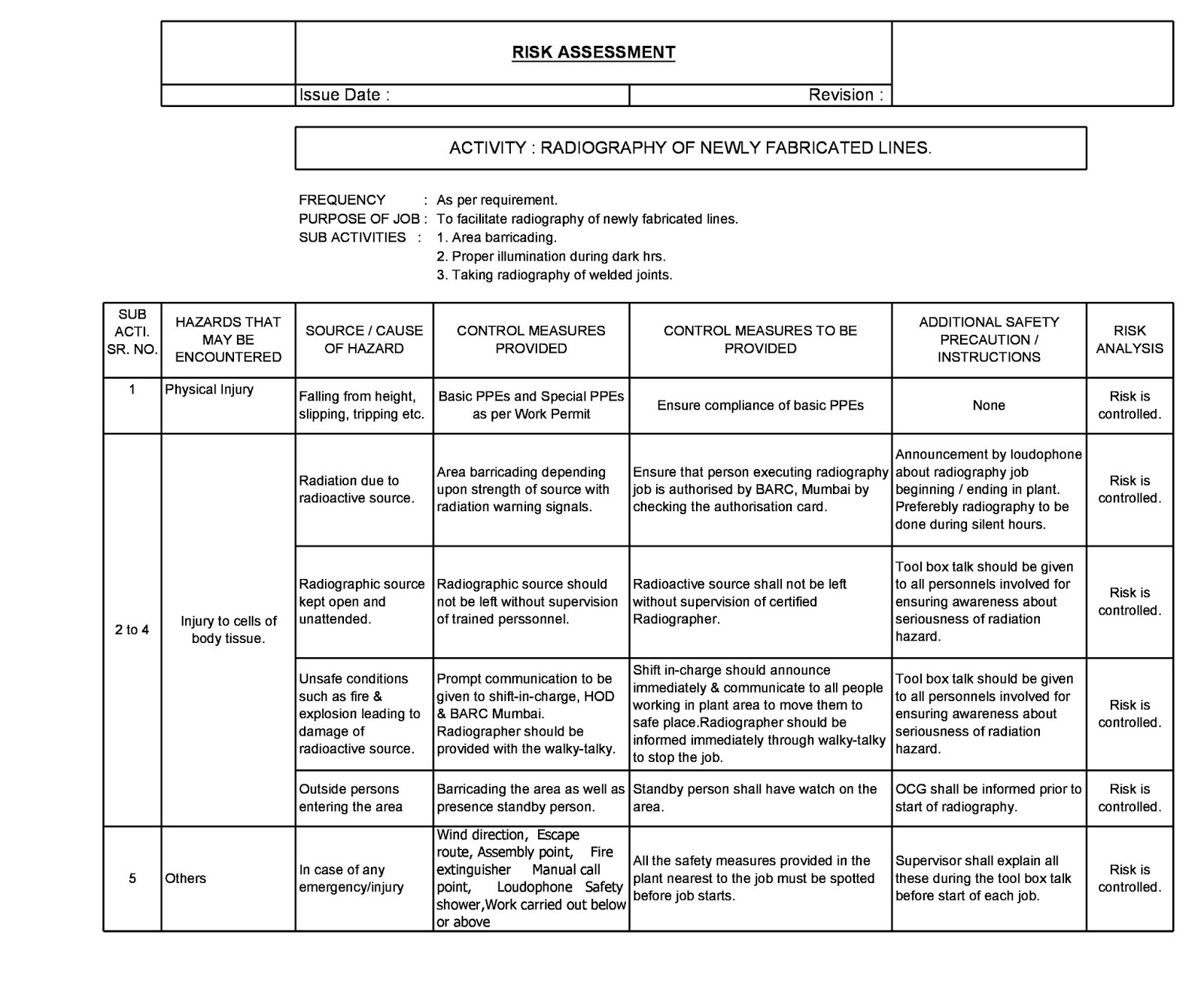 Risk assessment pdf picture