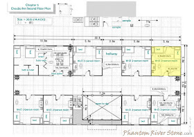 Choubu Inn Second Floor Plan (labels translated by Switch)