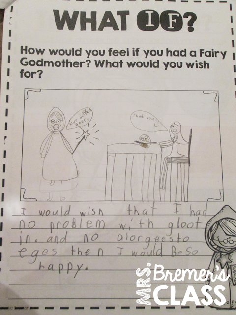 Fairy Tales unit featuring Cinderella, The Three Pigs, Goldilocks and the Three Bears, Little Red Riding Hood, The Frog Prince, and Jack and the Beanstalk. Packed with lots of fun literacy ideas and guided reading activities. Common Core aligned. Grades 1-3. #fairytales #literacy #guidedreading #1stgrade #2ndgrade #3rdgrade