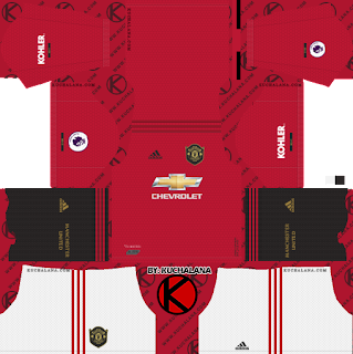 Manchester United 2019/2020 Kit - Dream League Soccer Kits