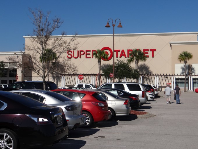 Walkabout With Wheels Blog Shopping at the Super Target in Palm Coast