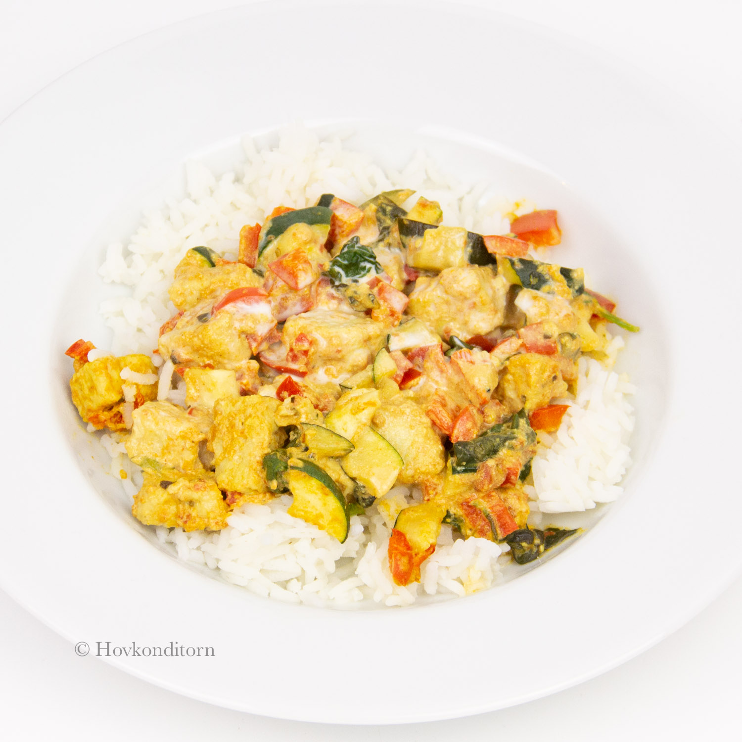 Creamy Sauce with Quorn