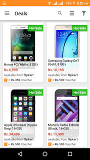 scandid app offer Get Rs. 350 to 500 Gift Vouchers on every purchase 