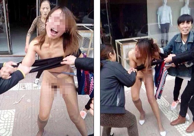 8 Photos: Woman severely beaten safe, dib0gel in public 