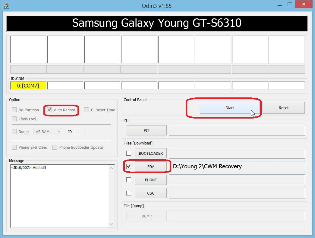 Cara Pasang CWM di Samsung Galaxy GT-S6310 Cara Pasang CWM di Samsung Galaxy GT-S6310