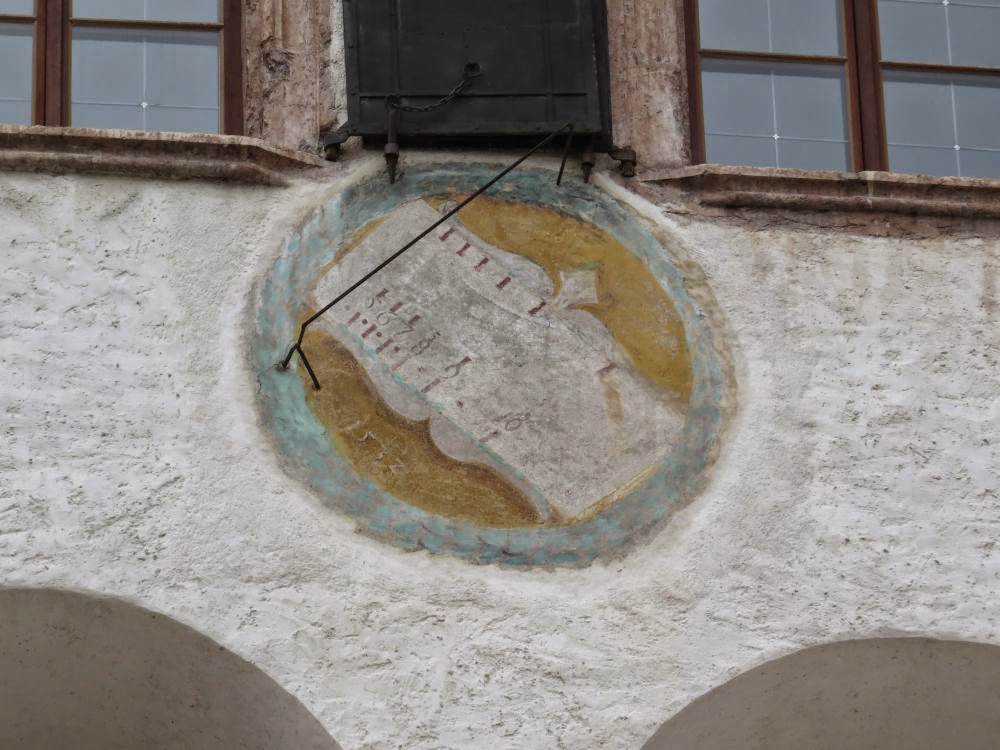 Sundial in Salzburg