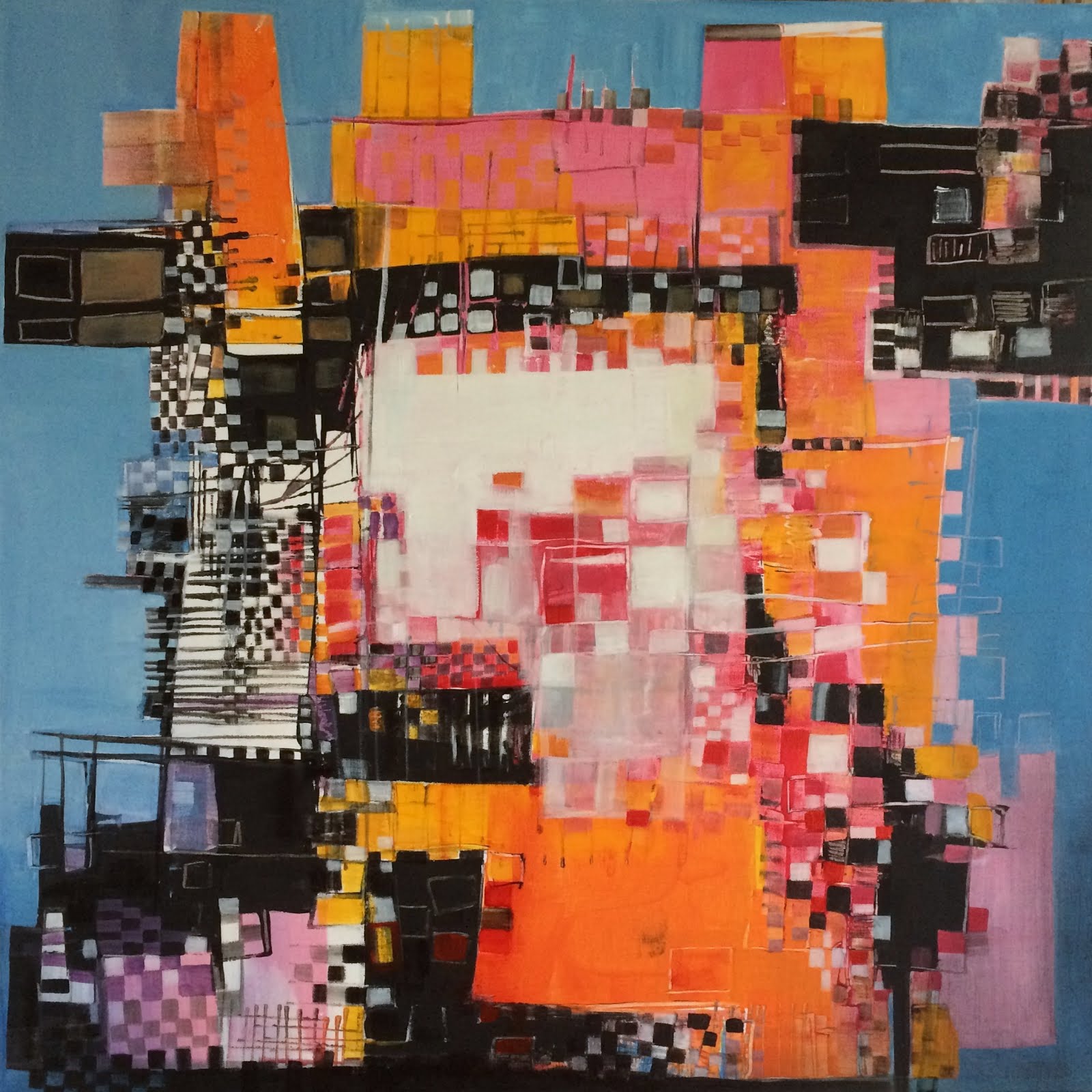 Improbable Babel - 80 x 80 cm - 2017