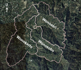 Peta Induk Desa Wonokarto Ngadirojo Pacitan