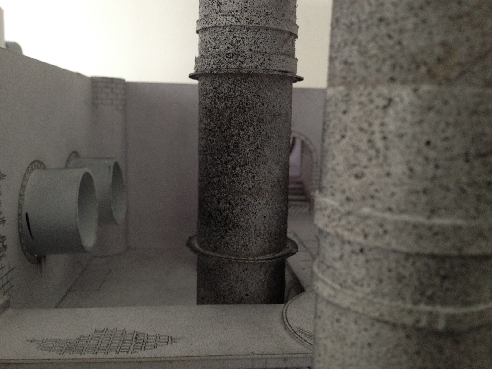 Daniel Gubba - Set and Props.: Design for Film - Batman: The Riddler's Lair