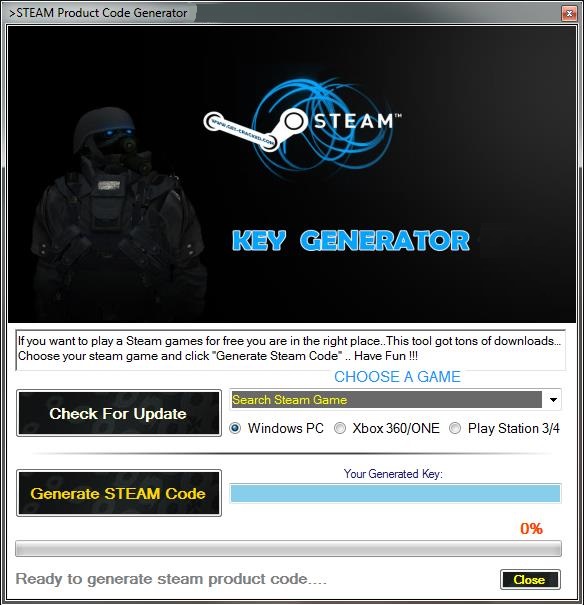 Steam Cd Key Generator 2.1 Free - optionsthepiratebay