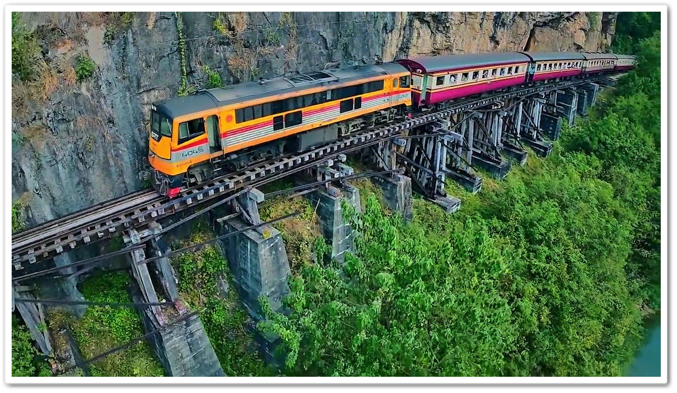 3 laluan kereta api yang bahaya di dunia Jurnal Shikin Razali