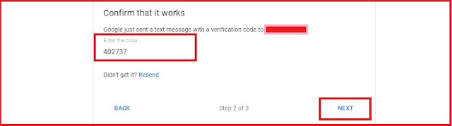 गूगल Gmail अकाउंट में 2 स्टेप Verification कैसे लगाये 