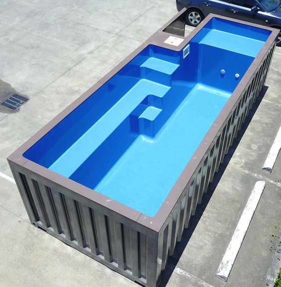 CONTAINER POOL, JASA PEMBUATAN KONTAINER KOLAM RENANG |  JAKARTA PUSAT