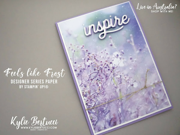 NEW PRODUCT ALERT | Inspire using the Feels Like Frost Specialty DSP