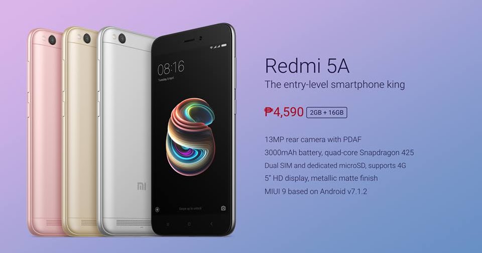 Xiaomi Redmi 5a 16