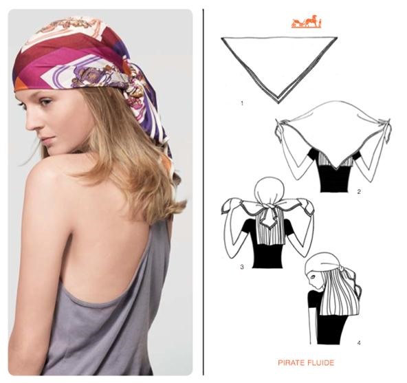 How To Style A Square Scarf For Summer How To Style A Square Scarf For Summer