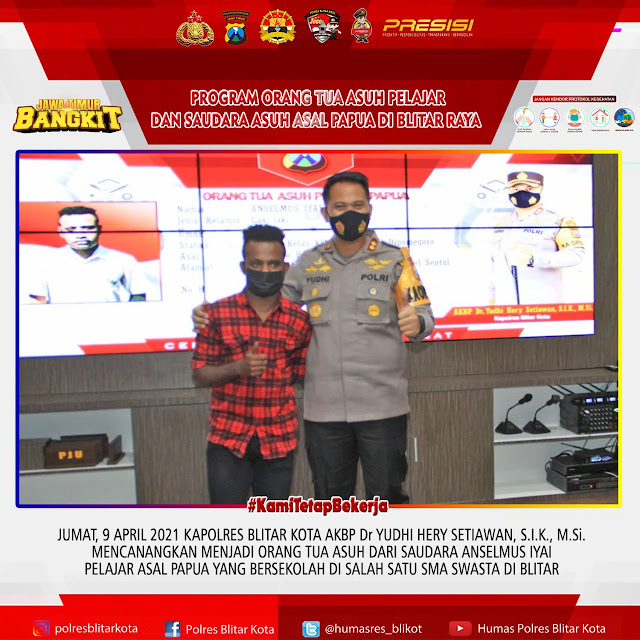 orang tua asuh warga papua