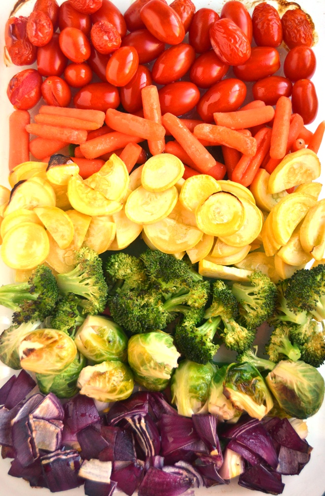 Rainbow Roasted Vegetables The Nutritionist Reviews