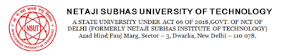 Free Job Alert: Neta Ji Subhash University NSUT Various Post Vacancy 2021- Notification For Total 126 Post Free Job Alert: Neta Ji Subhash University NSUT Various Post Vacancy 2021- Notification For Total 126 Post