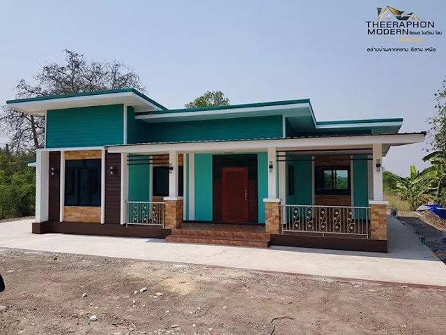 บ้านโมเดิร์นชั้นเดียว บ้านโมเดิร์นชั้นเดียว