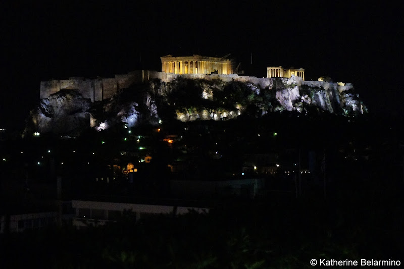 Acropolis View from GB Roof Garden Athens Rooftop Bars