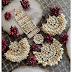 Maang tikka and earrings set