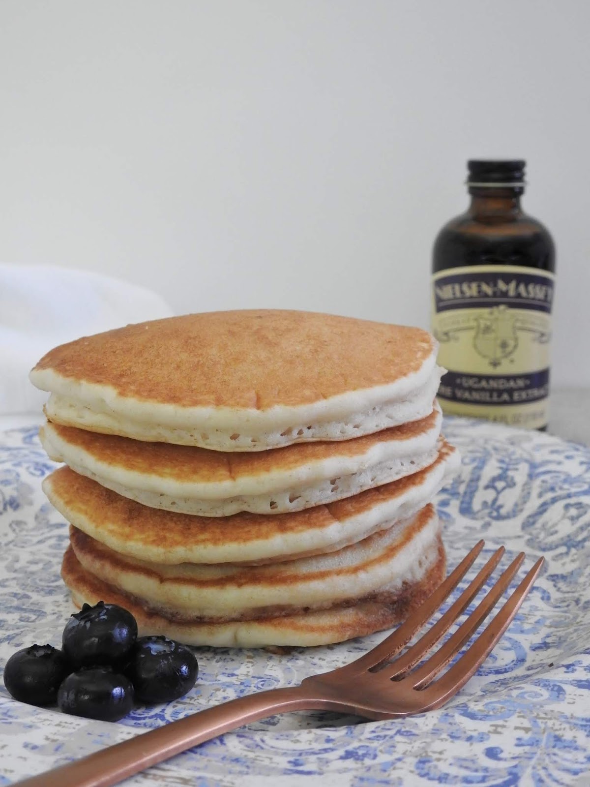 Honey Vanilla Pancakes