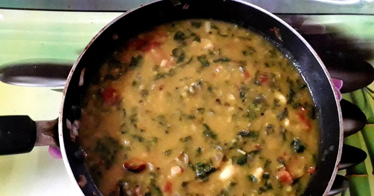 Mullangi Keerai Kootu Radish Greens Dal Fry Vitamin C, Calcium and