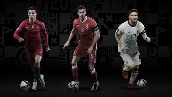Cristiano Ronaldo, Messi y Lewandowski, finalistas al premio The Best 2020