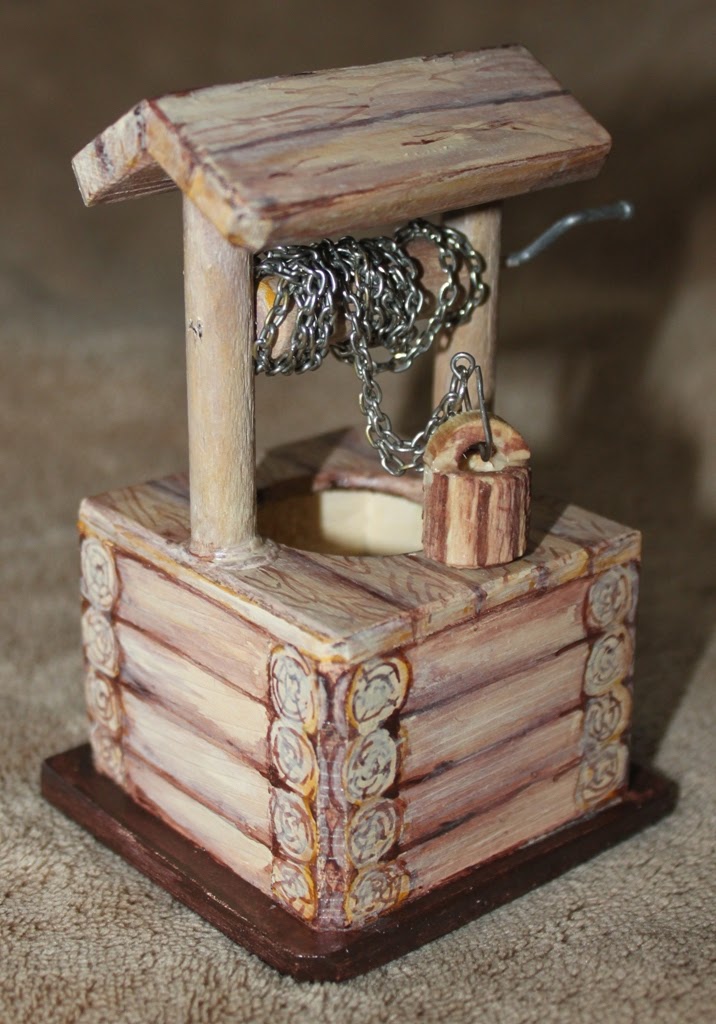 колодец поделка для детского сада. колодец поделка. колодец из бобины от скотча. колодец поделка для детского сада. колодец поделка.