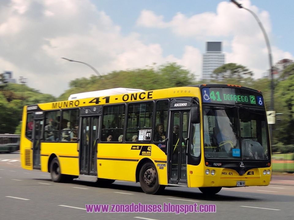 Colectibus Zona de Buses LÍNEA 41
