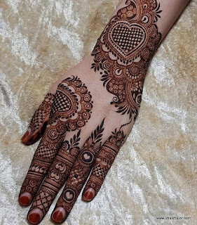 simple mehndi designs for beginners step by step