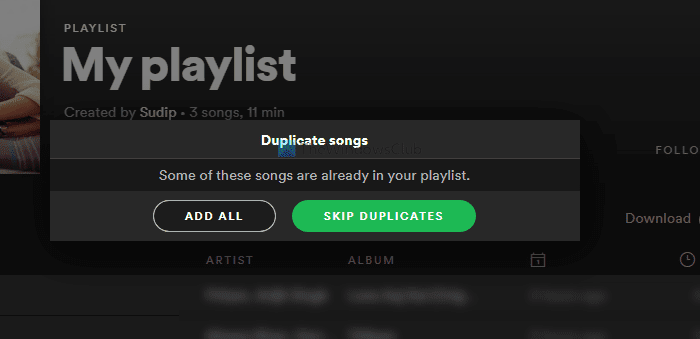 Come unire più playlist su Spotify