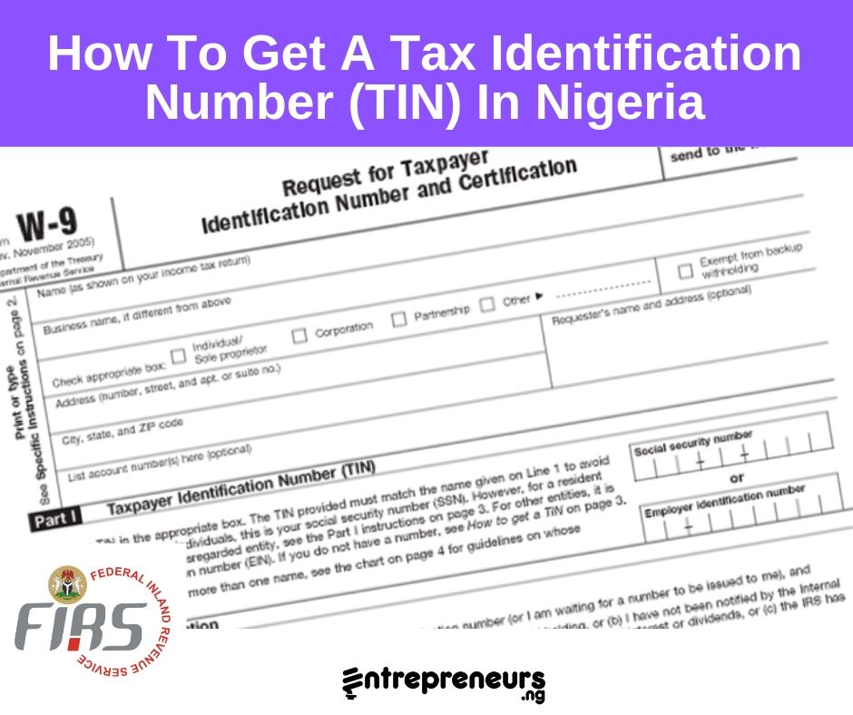 How To Get Tax Identification Number Tin In Nigeria