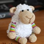 patron gratis oveja amigurumi | free pattern amigurumi sheep 