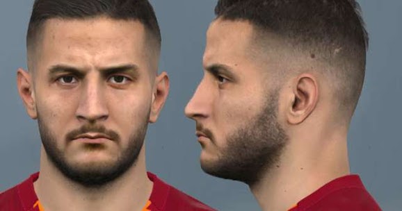 Pes 2017 Kostas Manolas Face As Roma Kazemario Evolution