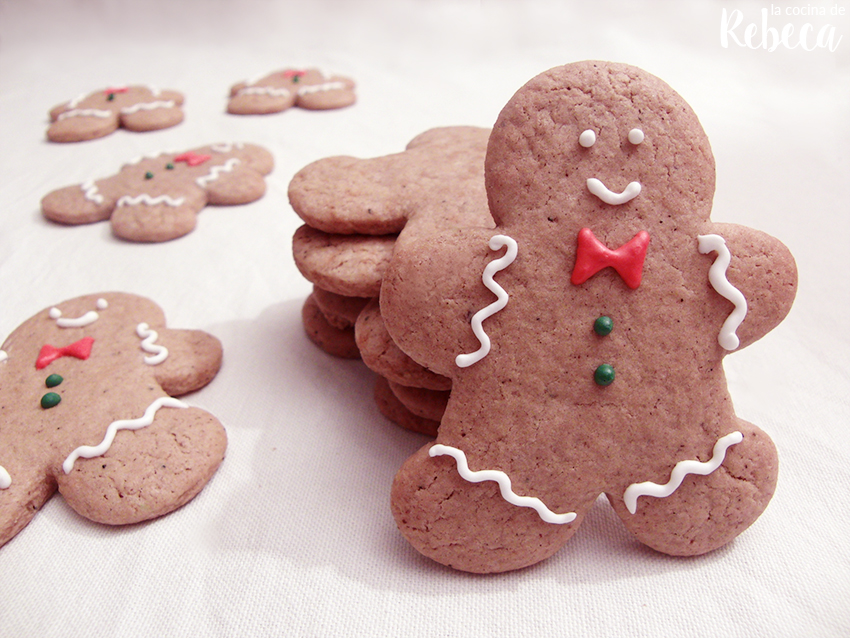 La cocina de Rebeca Galletas de jengibre (gingerbread men cookies)