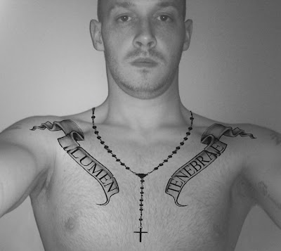 The Cpuchipz Tattoo Ideas: chest tattoos for men black and white photos