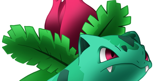 Ivysaur 1 de Pokémon Go | Vector Clipart