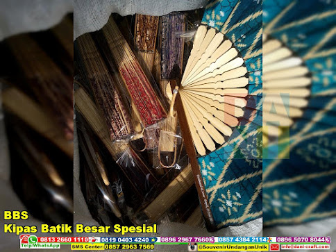 jual Kipas Batik Besar Spesial